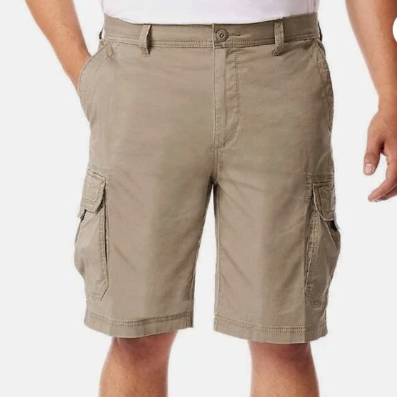NEW Unionbay Men's Size 30 Cargo Shorts Tan Cotton/Spandex - Picture 1 of 7